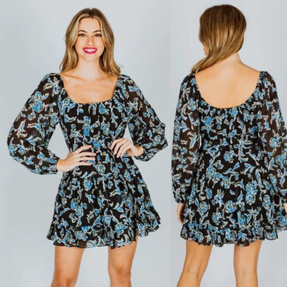 Tanya Taylor Dresses & Skirts - New! Tanya Taylor Edita Dress long sleeve floral 17390